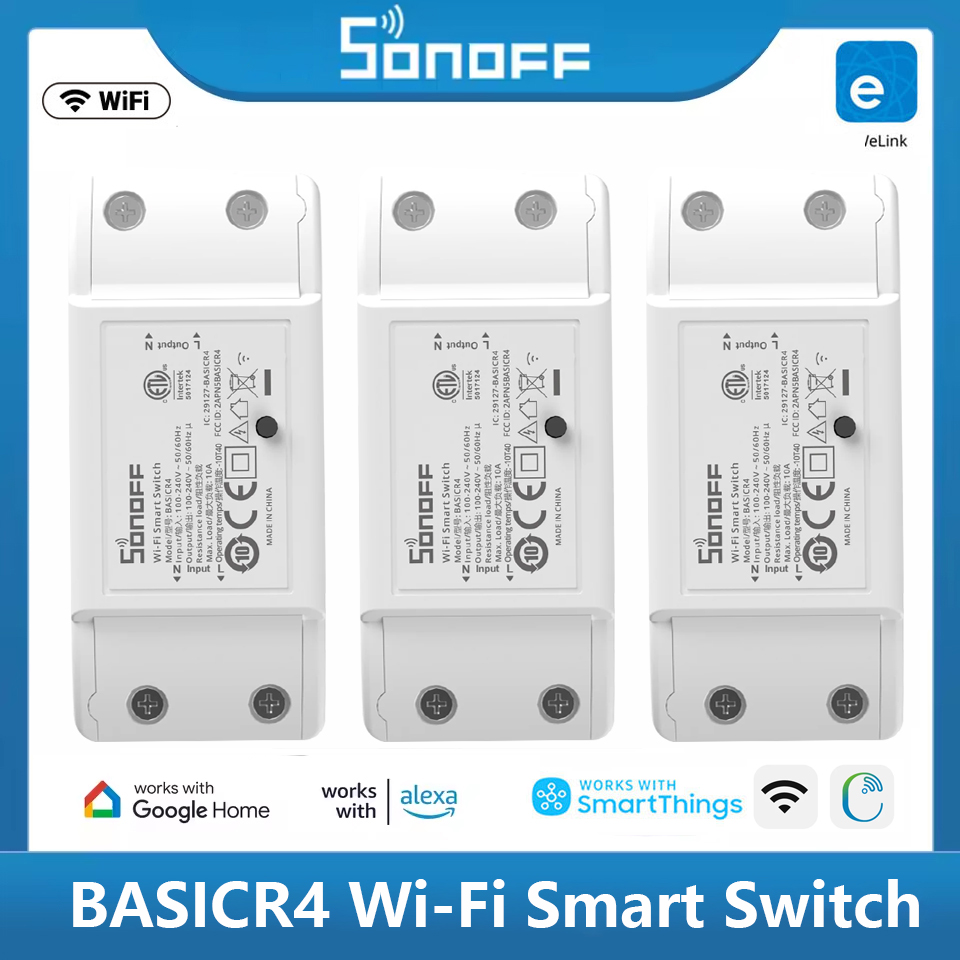 Sonoff Basic - สวิตช์อัจฉริยะ Sonoff Basic-R4 Mini Wifi รุ่นอัปเกรดจาก