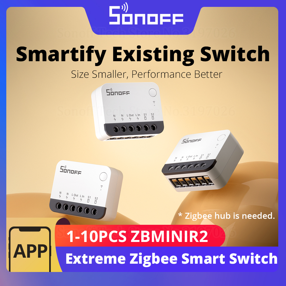 SONOFF ZBMINIR2 สวิตช์อัจฉริยะ - Sonoff Basic บทวิจารณ์และราคา