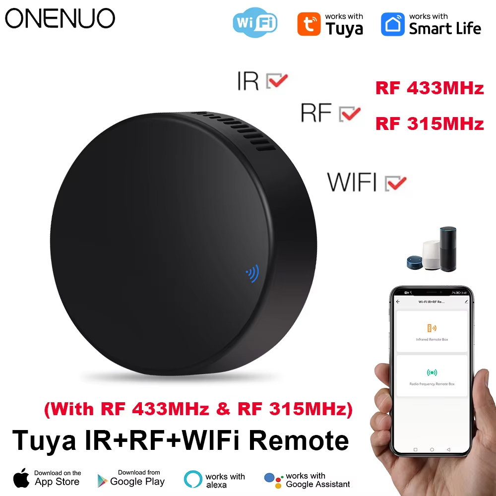 Tuya WiFi RF IR รีโมทคอนโทรล 4 - Home Assistant Tuya บทวิจารณ์และราคา