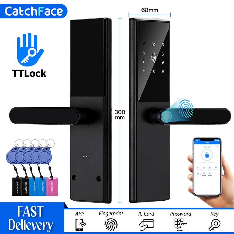 บลูทูธลายนิ้วมือประตูล็อค TTLo - Tasmota บทวิจารณ์และราคา