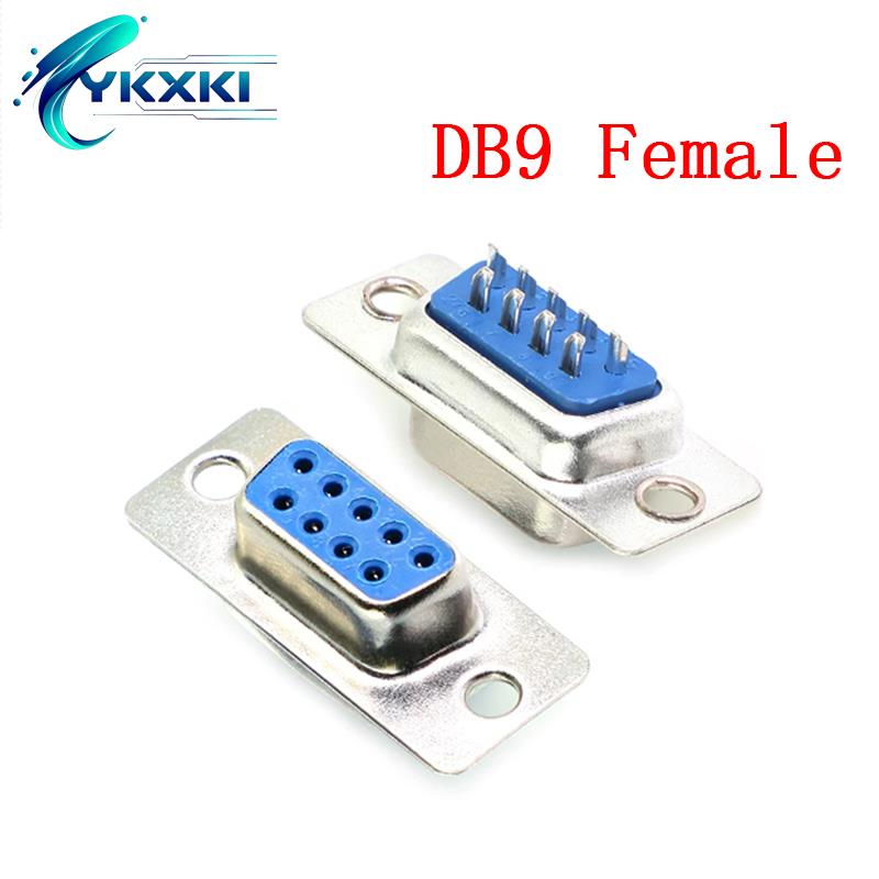 10 ชิ้น ขั้วต่อปลั๊ก DB9 หญิง- - Shelly Plug บทวิจารณ์และราคา