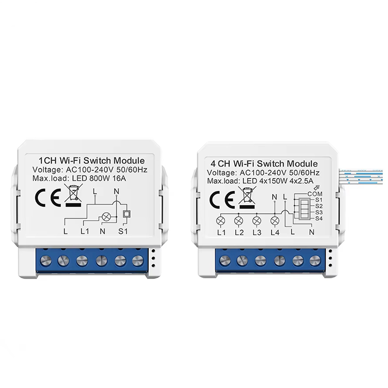 โมดูลสวิตช์อัจฉริยะ WSM16 Tuya - Tuya 4 Channel บทวิจารณ์และราคา
