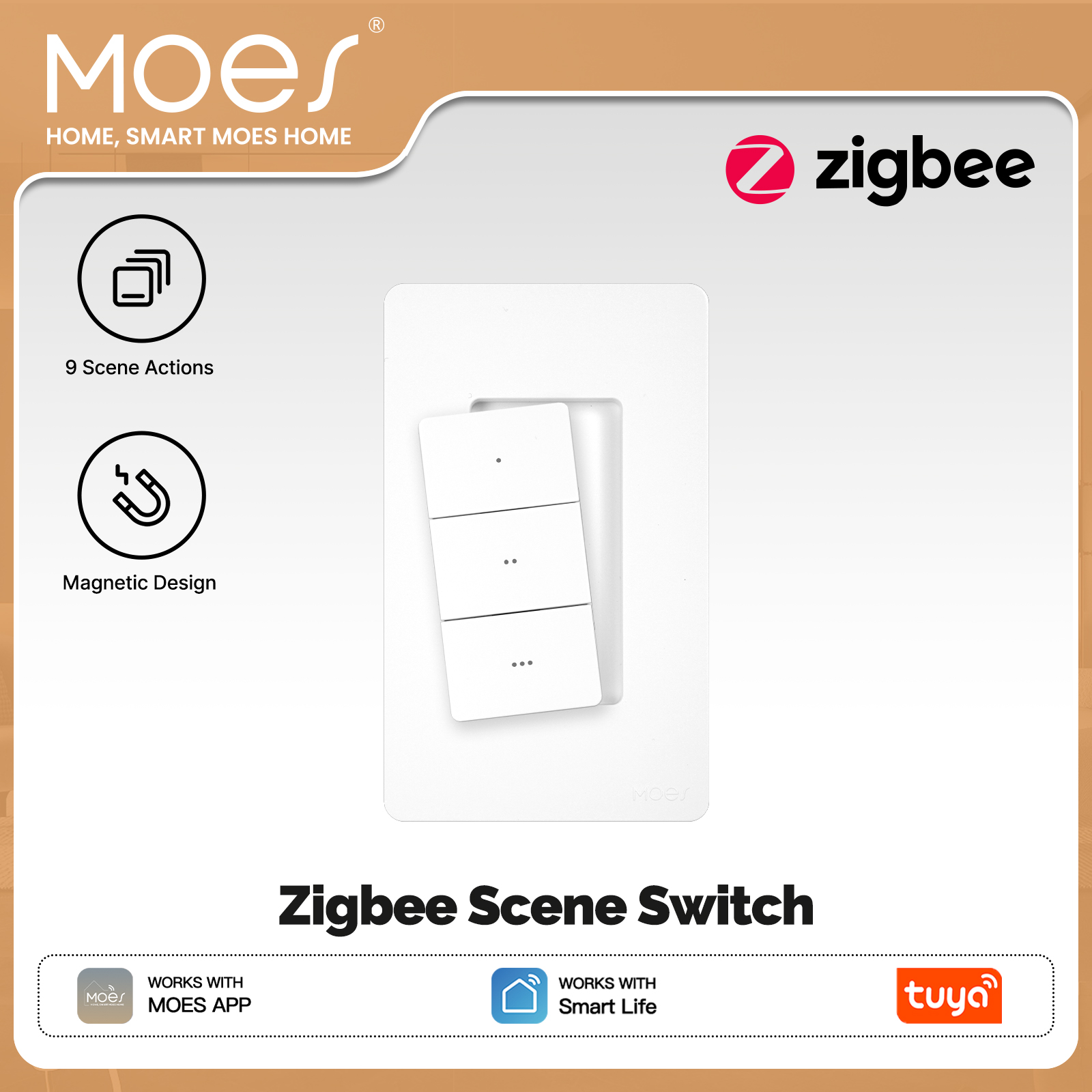 สวิตช์ฉุกเฉินอัจฉริยะไร้สาย MO - Smart Relay Tuya บทวิจารณ์และราคา