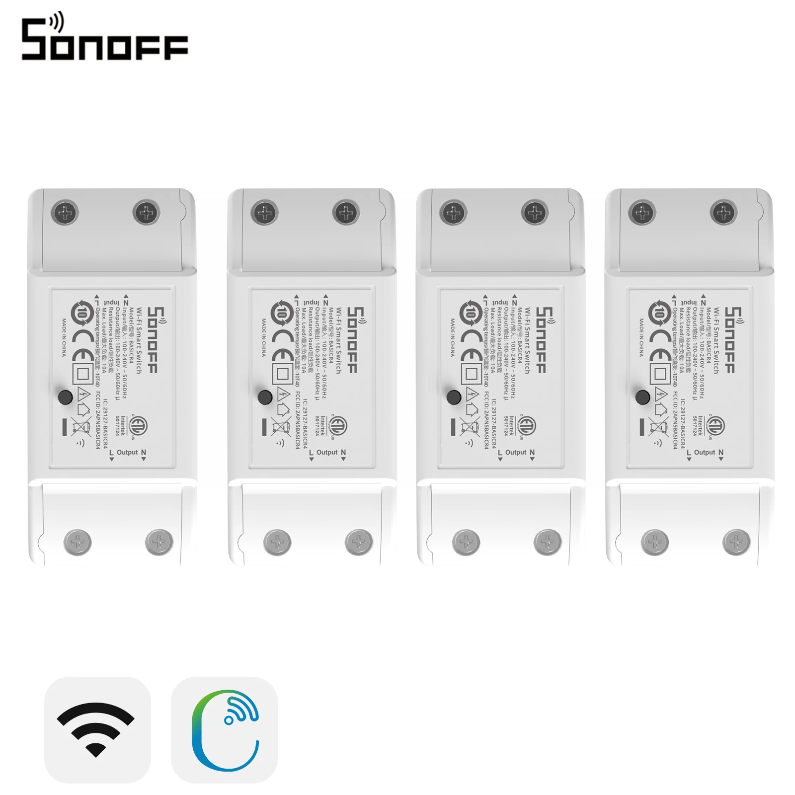 สวิตช์อัจฉริยะ Sonoff Basic-R4 - Sonoff Basic บทวิจารณ์และราคา